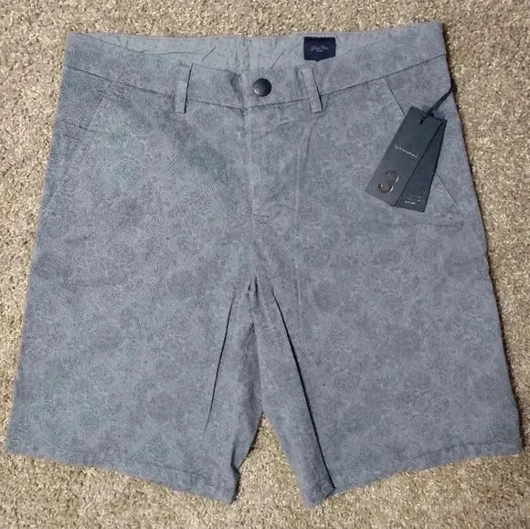 Good Man Brand Other - Good Man Brand Pewter Paisley Shorts NWT
